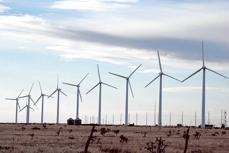 File Photo

Wind turbines are getting bigger and more efficient, lowering the cost of wind generation, especially in windy areas such as Oklahoma and Texas. (Clean Line Energy Partners)