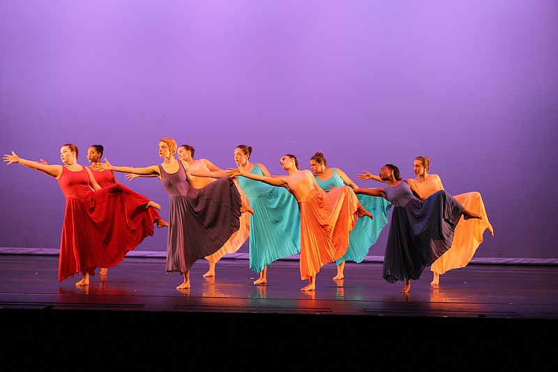 Project Motion, a dance troupe at Center for Creative Arts, will perform tonight and Friday in Symphony in Motion.