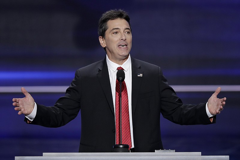 
              FILE - In this  July 18, 2016, file photo, actor Scott Baio speaks during the opening day of the Republican National Convention in Cleveland. Baio wrote on Facebook April 25, 2017, that he was responding to media reports when suggested the death of his former “Happy Days” co-star Erin Moran may have been due to substance abuse problems. (AP Photo/J. Scott Applewhite, File)
            