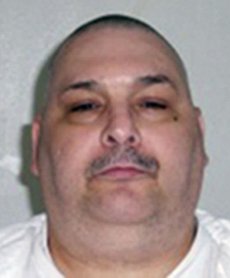 
              FILE - This undated file photo provided by the Arkansas Department of Correction shows death-row inmate Jack Jones, who is one of two Arkansas killers set to die Monday, April 24, 2017, in the nation's first double execution in more than 16 years. Jones was given the death penalty for the 1995 rape and killing of Mary Phillips. (Arkansas Department of Correction via AP, File)
            