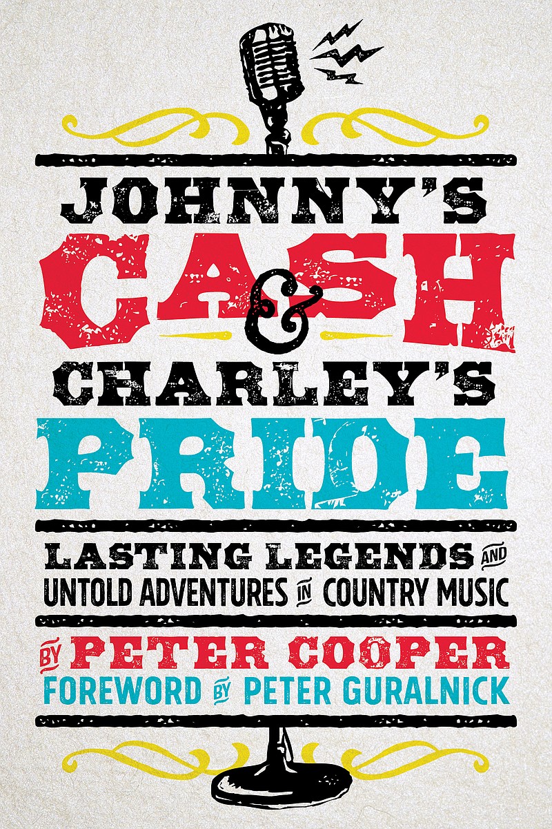 
              This cover image released by Spring House Press shows "Johnny’s Cash & Charley’s Pride: Lasting Legends and Untold Adventures in Country Music" by Peter Cooper. (Spring House Press via AP)
            