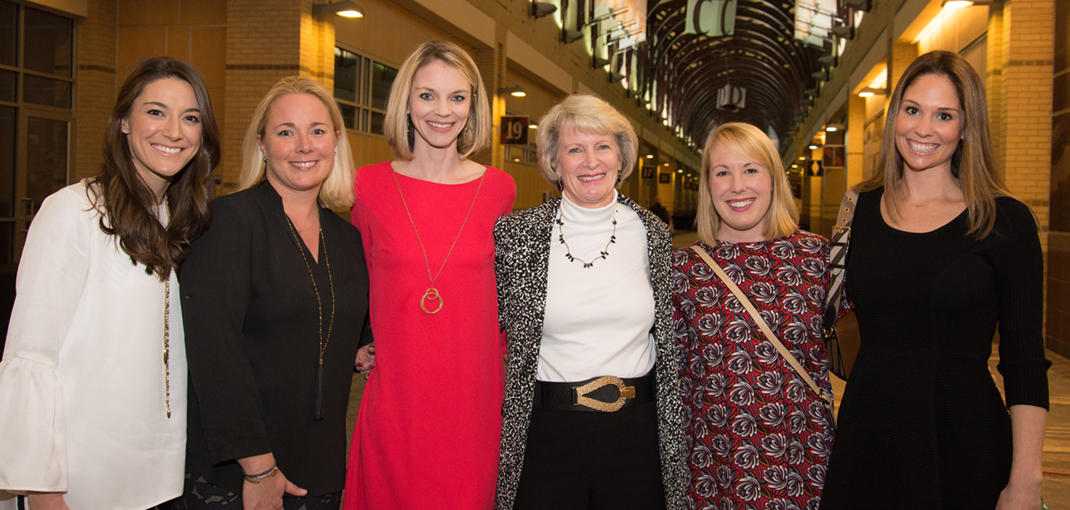 Jessie Lewis, Anna Branam, Meg Rogers, Margaret Ferguson, Elizabeth Collins, and Brooke McCants