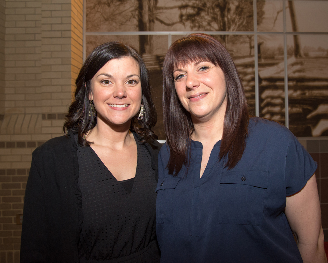 Candace Mims and Helena Crane