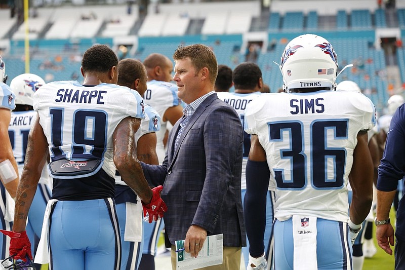 Tennessee Titans GM Jon Robinson enters tonight's opening round of the NFL draft with two picks in the first round.