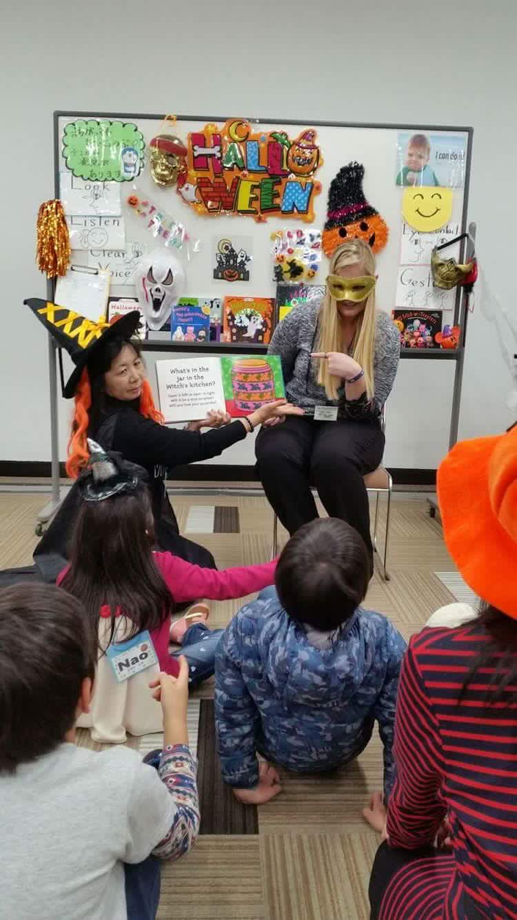 Hughey has spent time doing everything from helping to locate English and Spanish language information signs around the Tono area to reading to schoolchildren. The reading lessons help break down language barriers and introduce new cultures to the children.