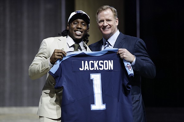 2017 NFL Draft: Adoree' Jackson selected by the Tennessee Titans with the  18th overall pick - Conquest Chronicles