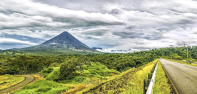 On the road in Costa Rica