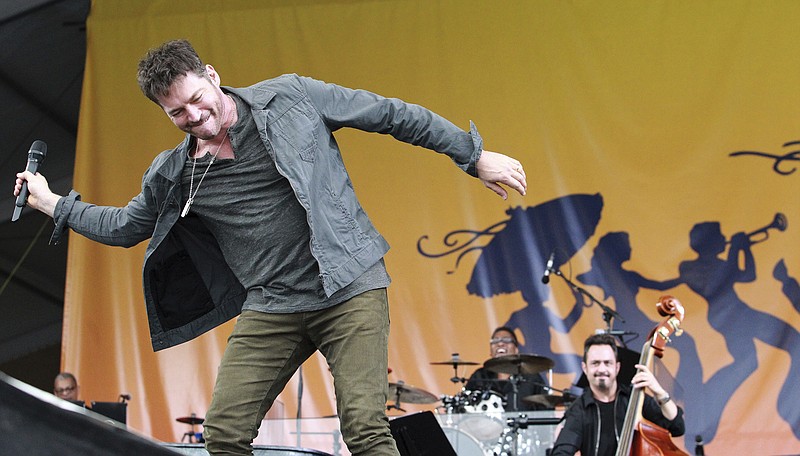 
              Harry Connick, Jr. peforms during the New Orleans Jazz and Heritage Festival at the Fairgrounds, Friday, April 25, 2017. (Ted Jackson/NOLA.com The Times-Picayune via AP)
            