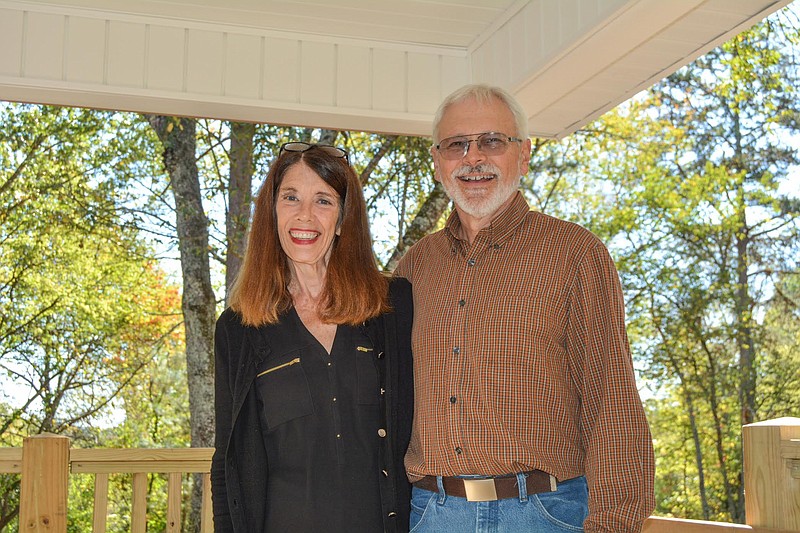 Nancy, left, and Wallace Braud have opened St. Francis Cottage, a bed-and-breakfast in East Brainerd.