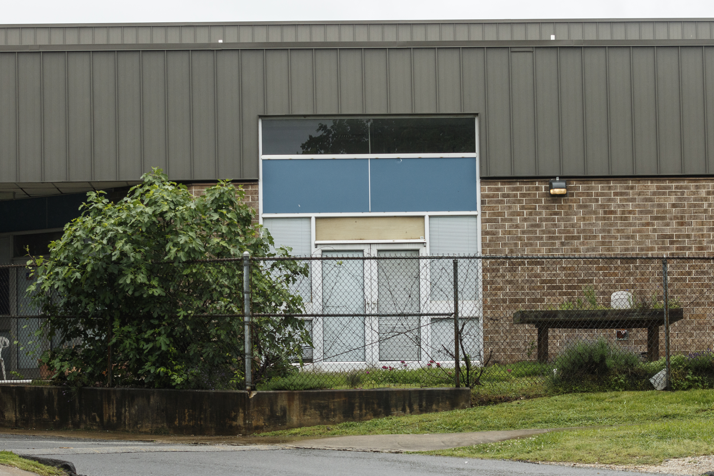 A building on Orange Grove Center's campus is seen on Thursday, May 4, 2017, in Chattanooga, Tenn. The center has had numerous complaints about patient care, and a client was found dead on an Orange Grove bus last month.
