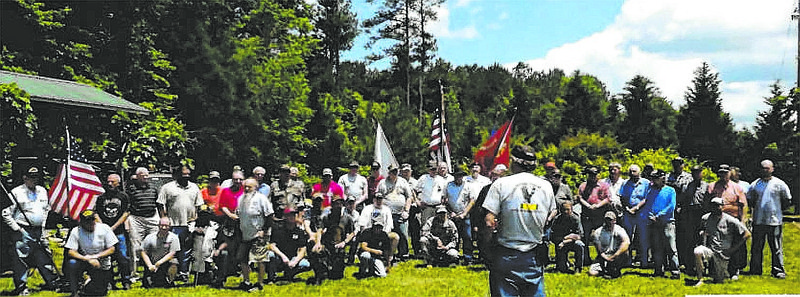 Veterans gather at the 2016 Armed Forces Day Barbecue in LaFayette. The annual barbecue is being held this year on May 20. (Contributed photo by Karen Hunziker)
