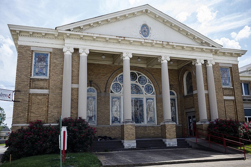 Mercy Junction Justice and Peace center in Highland Park on Wednesday, May 17, 2017, in Chattanooga, Tenn. The center has been forced to close temporarily after safety concerns were raised about two residents who have formed their own religion.