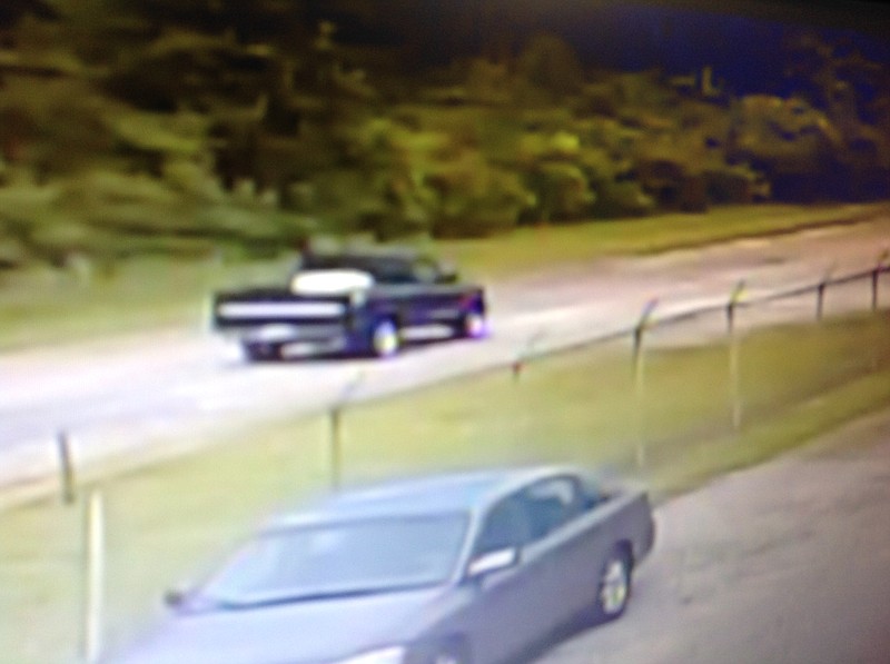 The persnon driving this truck is wanted in connection to animal cruelty.