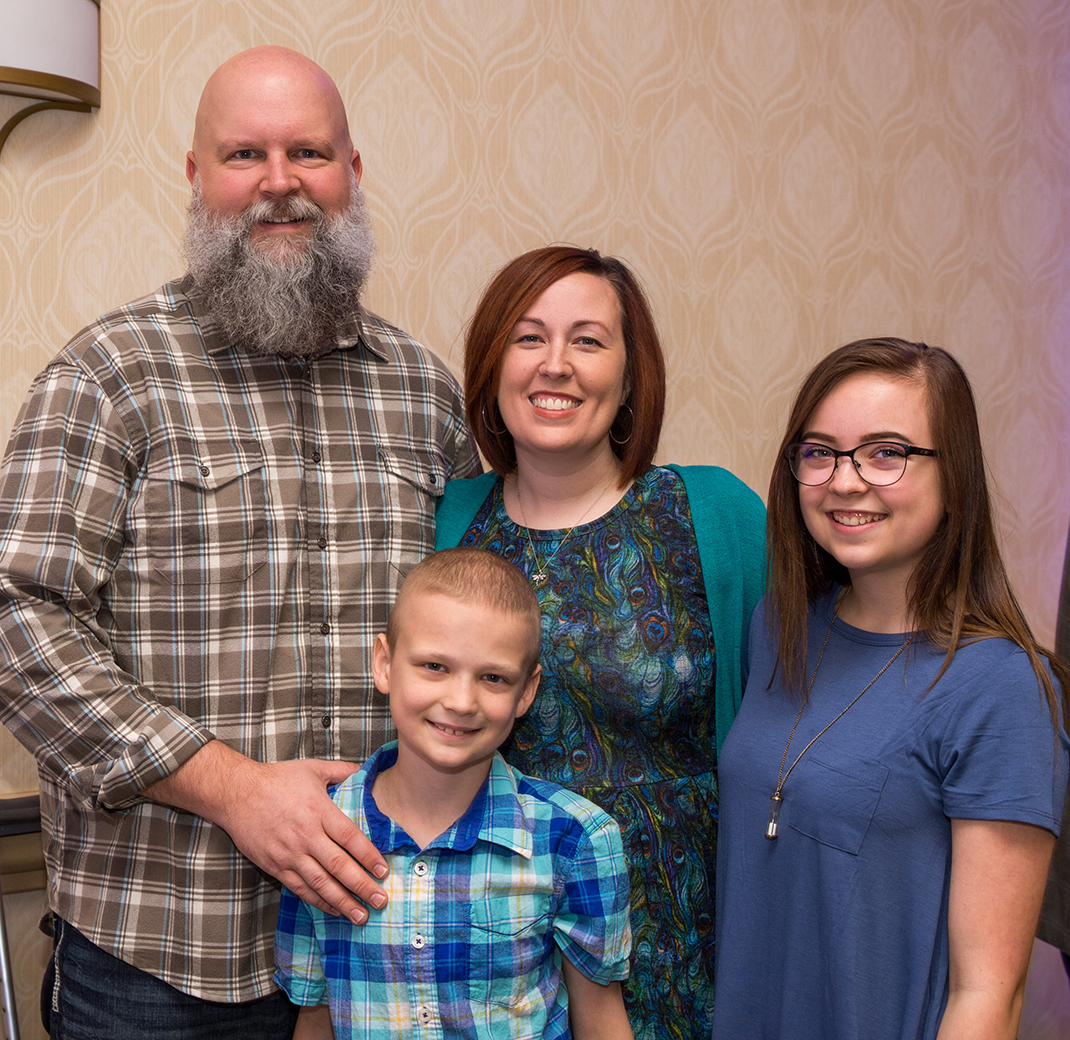 Jeremy, Jaiden, Raven and Makaela Patten