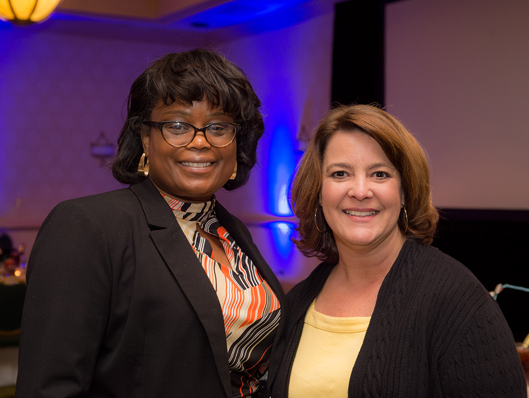 Kimberly Moore and Leah Morrison