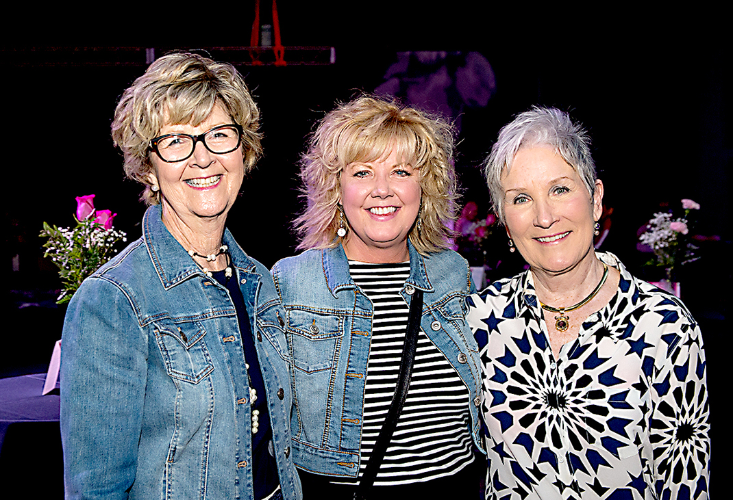 Ann Reahard, April Gore and Mary Ann Hogan