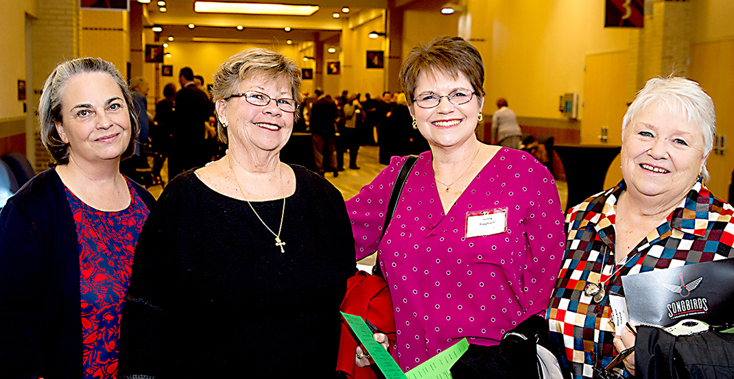 Jane Hubbard, Agnes Stone, Ginny Ragghianti and Mary Ann Schenk