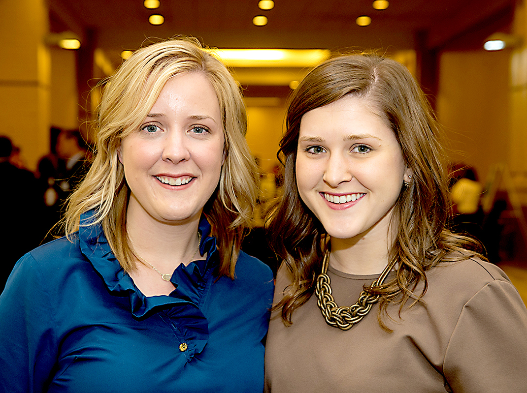 Laura Goodhard and Amanda Goodhard