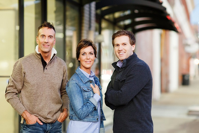 Paul David Kennamer Jr., Merrilee Jacobs and Kevin Klein, from left, directed and co-produced "Eating You Alive."