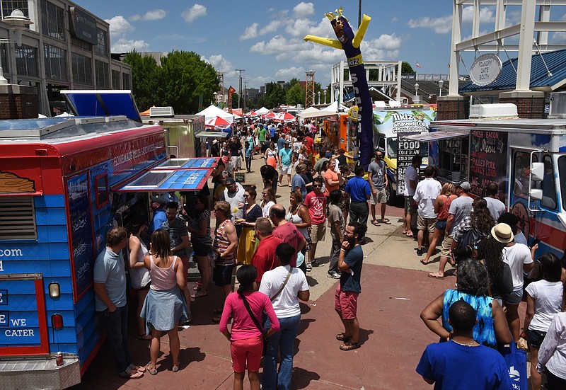 Sample foods from some of the area's best food trucks on Sunday, May 28, when Chattanooga Market holds its Street Food Festival from 11 a.m. to 4 p.m.