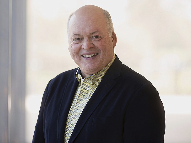 This undated photo provided by Ford Motor Co. shows Jim Hackett, chairman of Ford Smart Mobility LLC, a subsidiary of Ford Motor Co. He was named to the position March 10, 2016. Ford is replacing its CEO amid questions about its current performance and future strategy, a person familiar with the situation has said. Mark Fields will be replaced by Hackett, who joined Ford's board in 2013. (Ford Motor Co. via AP)