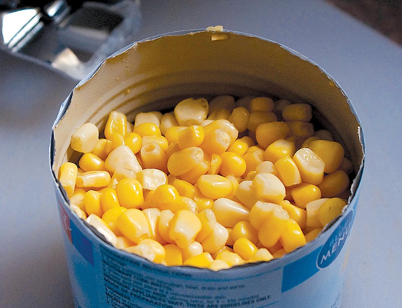 Canned corn for catching carp? Correct!