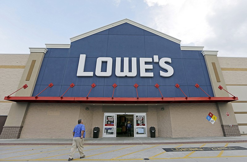 
              This Wednesday, June 29, 2016, photo shows a Lowe's store in Hialeah, Fla. Lowe's Companies Inc. reports earnings, Wednesday, May 24, 2017. (AP Photo/Alan Diaz)
            