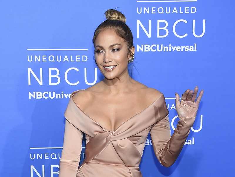 
              FILE - In this May 15, 2017 file photo, Jennifer Lopez attends the NBCUniversal Network 2017 Upfront in New York. NBC is saying bye-bye this year to its tradition of an annual live holiday musical. The network is confirming that "Bye Bye Birdie" starring Lopez has been pushed from its announced December airdate into 2018 on an as-yet-undetermined night. (Photo by Evan Agostini/Invision/AP, File)
            