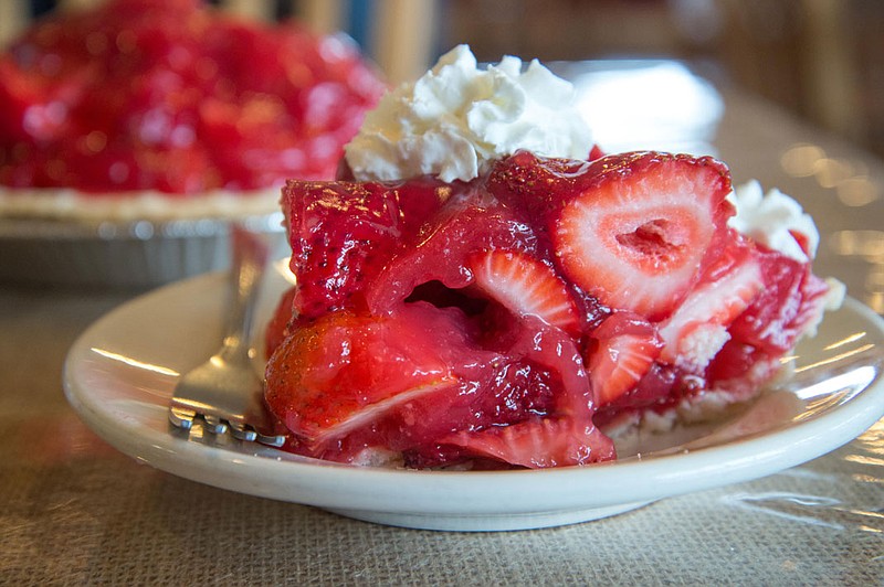 The Cookie Jar Cafe's strawberry pie