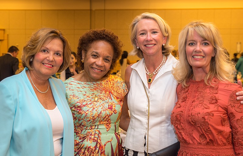 Vicky Gregg, Lillie Wills, Terry Holley and Susan Stein, from left.