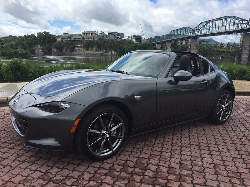 The new Mazda Miata hard-top convertible is a two-seat gem.
