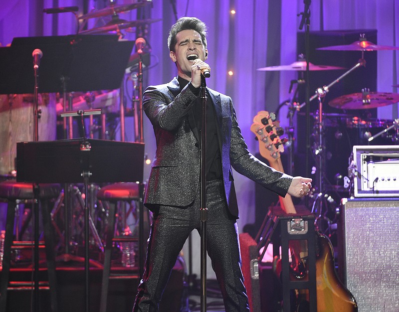 
              FILE - In this Feb. 11, 2017 file photo, Brendon Urie performs at the Clive Davis and The Recording Academy Pre-Grammy Gala in Beverly Hills, Calif. Urie takes over the role of Charlie Price for a 10-week run in the popular musical "Kinky Boots" about a staid British shoe factory on the brink of ruin that retrofits itself into a maker of footwear for drag queens. Urie will appear in the show through Aug. 6. (Photo by Chris Pizzello/Invision/AP, File)
            