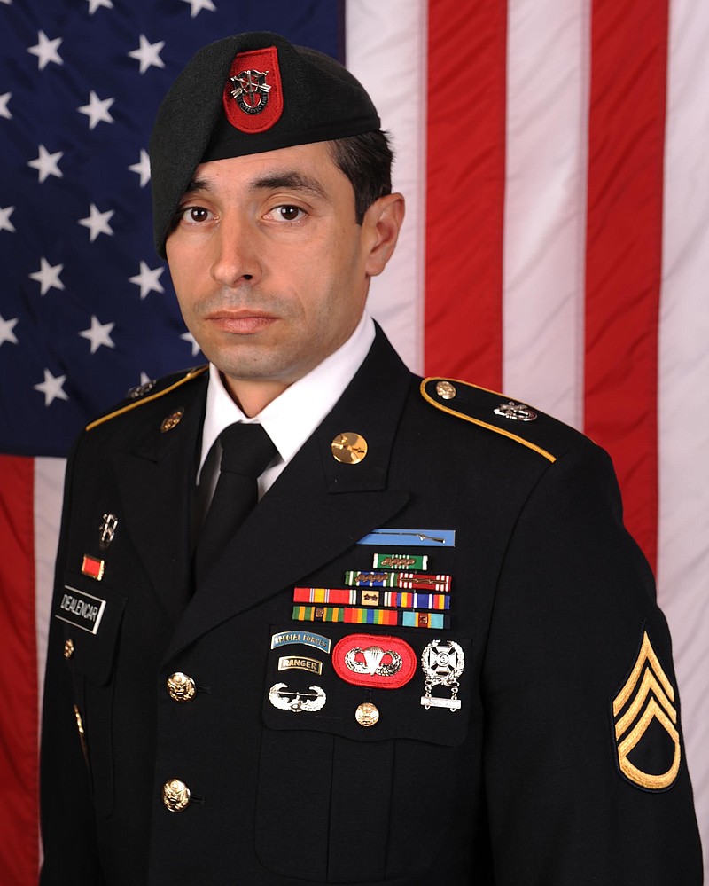 Staff Sgt. Mark De Alencar, 1st Battalion, 7th Special Forces Group