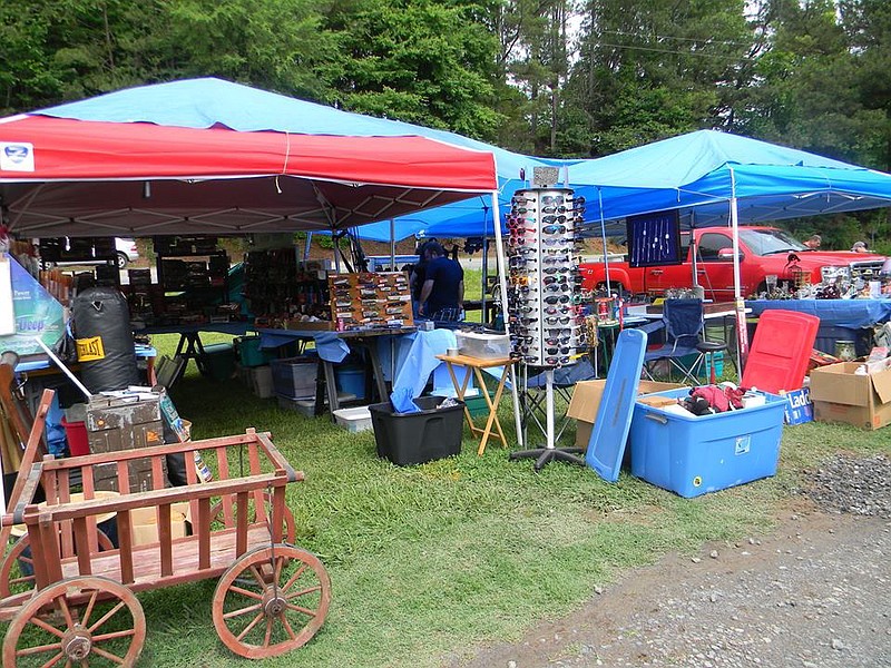 Scenes such as this one will be found all along Highway 41 this weekend as the annual Dixie Highway Yard Sale goes through 90 miles of North Georgia.
