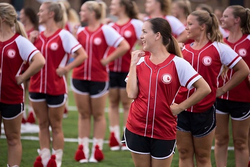 Katie Beth Carter, front right, was a cheerleader, dancer, avid lover of God and friend to all, said her father, Jason Carter. The movie currently planned about her life is planned to highlight those things. (Contributed photo)