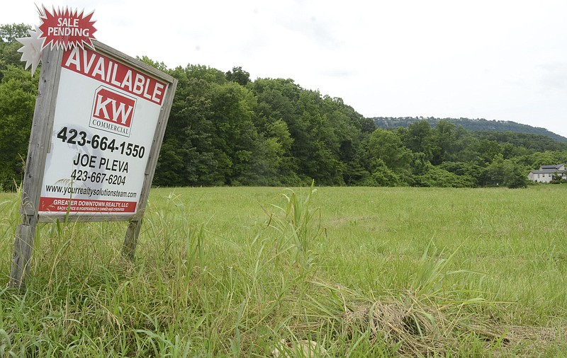 This property in Alton Park at Central Avenue and 51st street is the site of the planned Reserve at Mountain Pass apartment complex.  The site was photographed on June 5, 2017.  