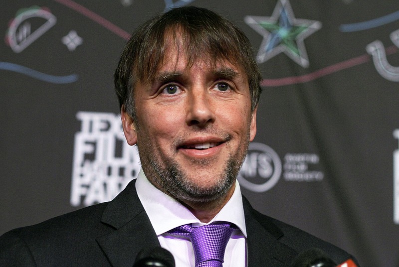 
              FILE - In this March 10, 2016 file photo, Richard Linklater appears at the 2016 Texas Film Awards at Austin Studios in Austin, Texas. Linklater’s “The Last Flag Flying” will open the 55th New York Film Festival. The New York film Festival runs Sept. 28 - Oct. 15. (Photo by Jack Plunkett/Invision/AP, File)
            