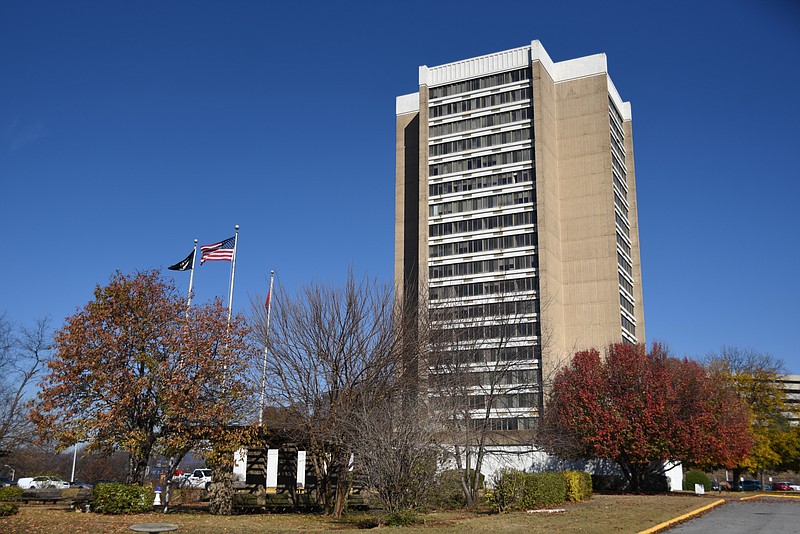 Staff file photo by Angela Lewis Foster Jaycee Tower, located at 500 W. M.L. King Blvd., is slated to undergo a $10.5 million renovation starting this summer.