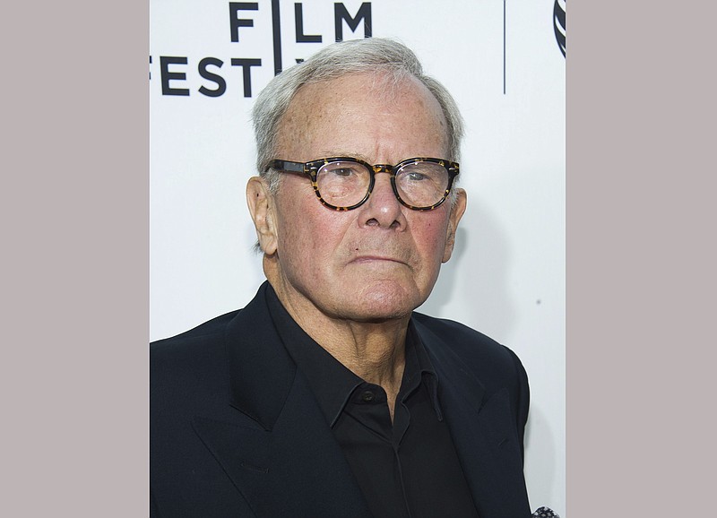 
              FILE - This April 15, 2015 file photo, Tom Brokaw attends the 2015 Tribeca Film Festival opening night premiere of "Live From New York!" at The Beacon Theatre in New York.  Brokaw is challenging fellow journalists to write more about the scourge of “fake news.” The 77-year-old Brokaw, longtime anchor at NBC’s “Nightly News” before stepping down in 2004, accepted an award from Syracuse University on Tuesday. (Photo by Charles Sykes/Invision/AP, File)
            