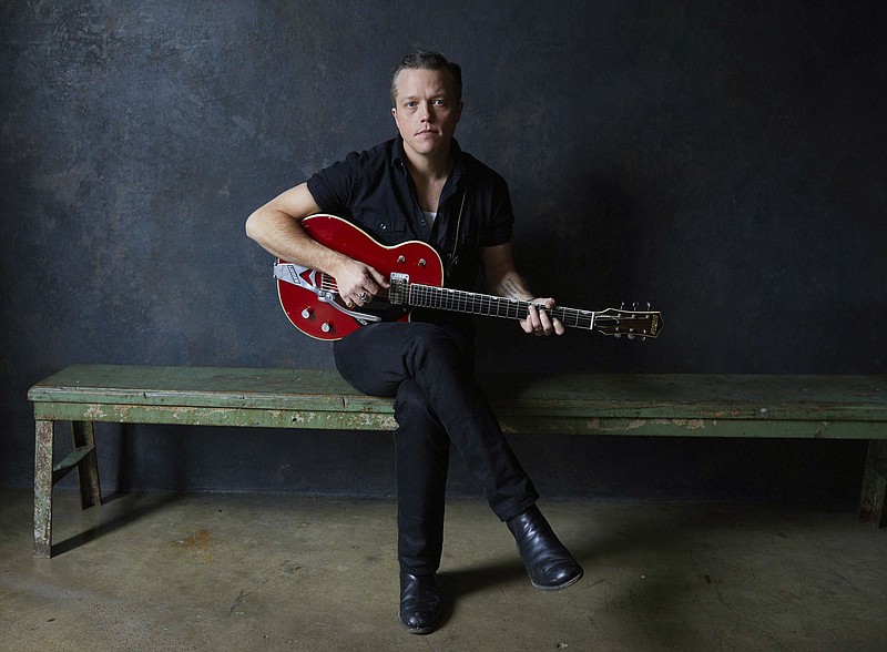 
              This image released by All Eyes Media shows singer Jason Isbell, whose latest album, " The Nashville Sound," was released this week. (Danny Clinch via AP)
            