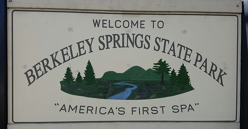 The state park in central Berkeley Springs, W.Va., includes George Washington's rock-carved bathtub and warm springs that flow year-round at 74 degrees.