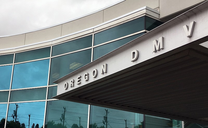 
              This photo shows the headquarters of Oregon's Driver and Motor Vehicles Division on Thursday, June 15, 2017, in Salem, Ore. In a move hailed by LGBT rights groups, Oregon became the first state in the U. on Thursday to allow residents to mark their gender as "not specified" on applications for driver's licenses, learner's permits and identity cards. (AP Photo/Andrew Selsky)
            