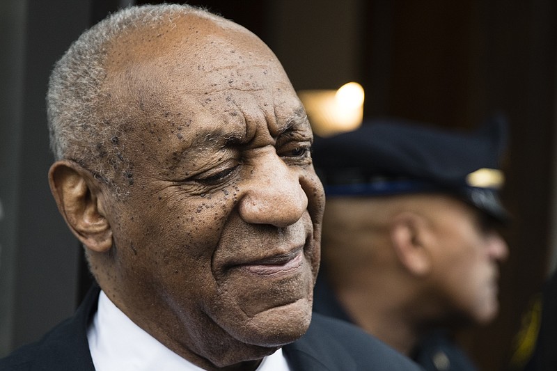 
              Bill Cosby exits the Montgomery County Courthouse after a mistrial in his sexual assault case in Norristown, Pa., Saturday, June 17, 2017. Cosby's trial ended without a verdict after jurors failed to reach a unanimous decision. (AP Photo/Matt Rourke)
            