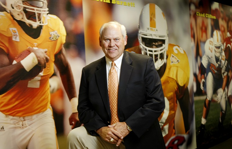 Former University of Tennessee football player and coach Phillip Fulmer is the guest speaker for the Mountain Education Foundation's Celebration for Education at McCoy Farm and Gardens to be held Sept. 23. (Contributed photo)