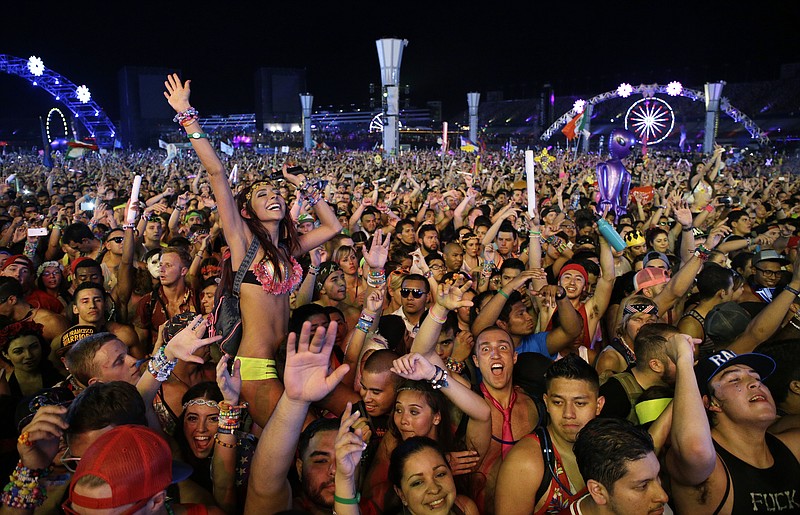 The Latest 1 man dies at electronic music concert in Vegas Chattanooga Times Free Press