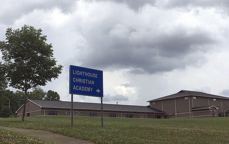 
              The Lighthouse Christian Academy is seen on Tuesday, June 13, 2017, in Bloomington, Ind. In its brochure the school promises an exemplary education, a caring atmosphere and a service to God _ but not for everyone. The school reserves the right to deny admission to LGBT students because it views their lifestyle as immoral. (AP Photo/Brian Slodysko)
            