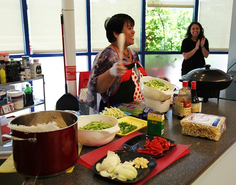 A Filipino cooking demonstration takes place at 2 p.m.