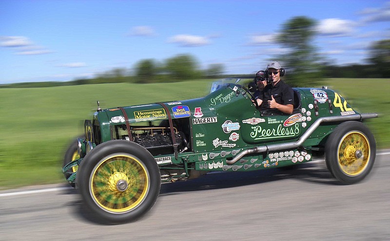 A 1917 Peerless Speedster (aka "The Green Dragon") turns 100 this year, and holds the title for the most consecutive Great Race competitions.