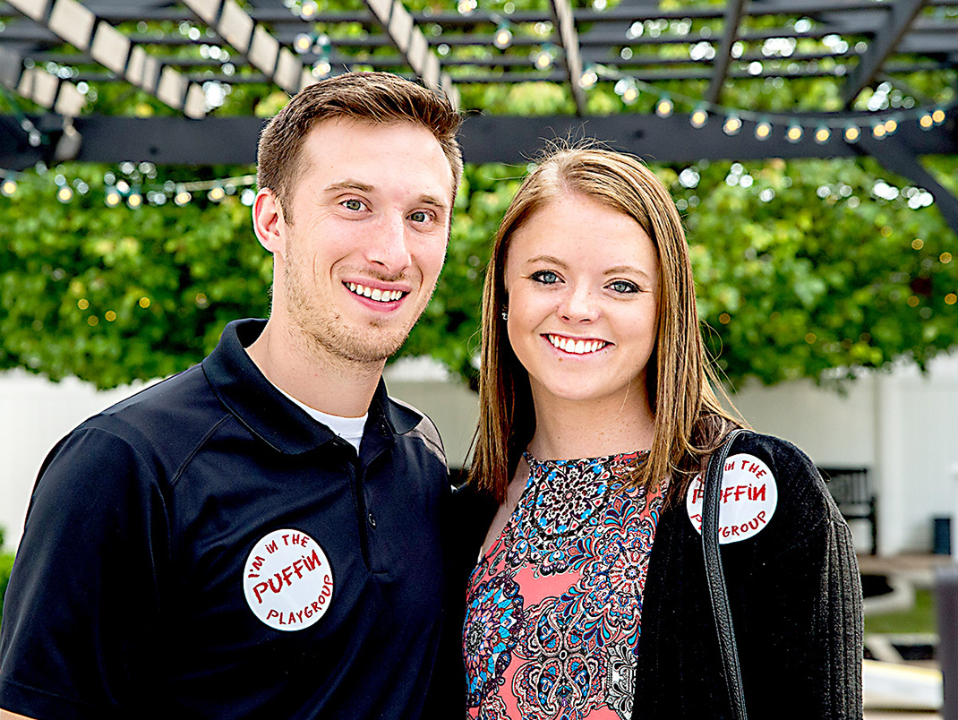 Josh Lehr and Emily Mauermann