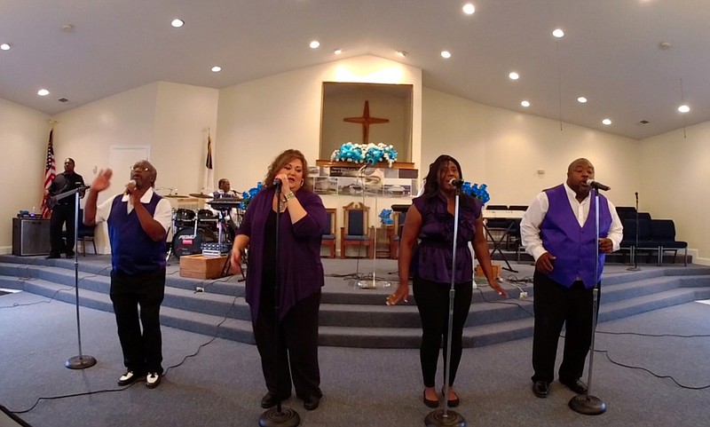 Music Wednesdays traveled to Stevenson, Ala., to New Covenant Missionary Baptist Church, home of The Devotionals, for some soul-stirring gospel music on Wednesday. June 21, 2017.